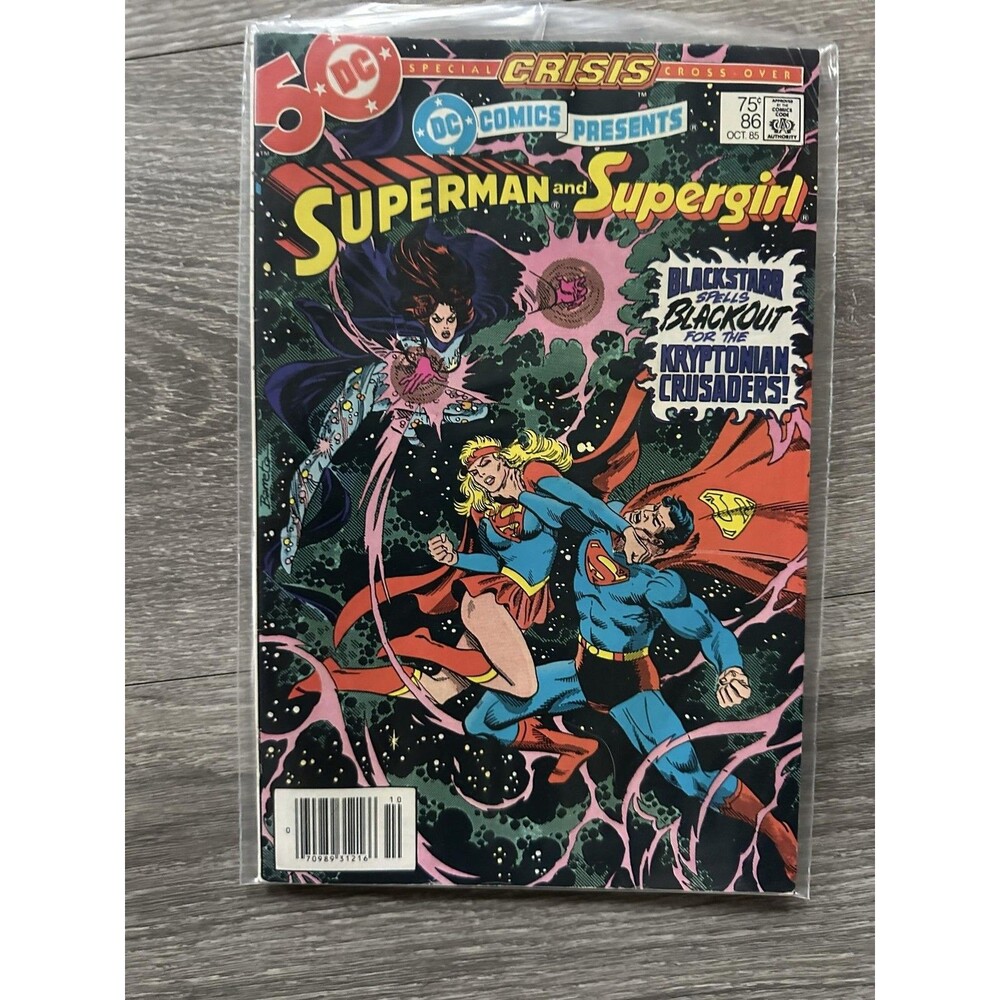 DC Comics Presents #86 Single Issue Comic Superman Supergirl 1985 Copper Age